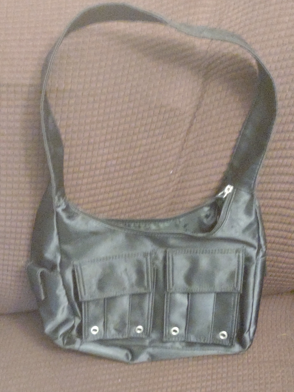 Women's Black Shoulder Bag